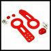 Customized Aluminum Racing Front Rear tow hook