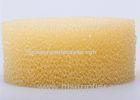 Yellow Reticulated Filter Foam , Filter Sponge Sheet Aquarium Fish Tank Biochemical
