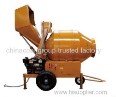 concrete mixer machine with diesel engine for construction