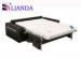 3 inch / 5 inch Memory Foam Mattress Toppers , Foldable Sofa Bed Mattress