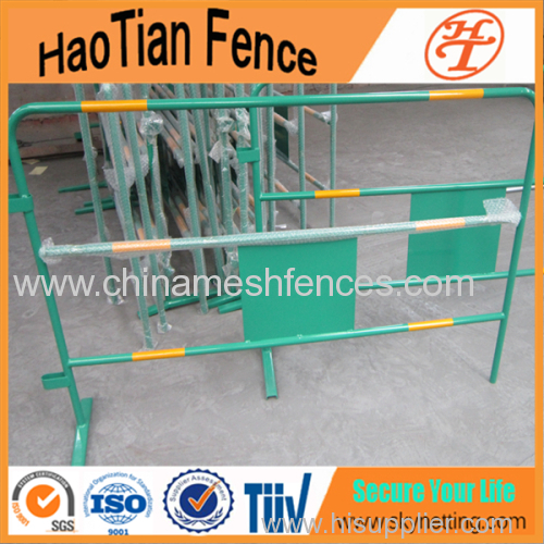 China Powder Coating Traffic Barrier With Reflective Tape