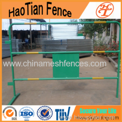 Powder Coating Crowd Control Barrier Traffic Barrier With Reflective Tape