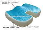 Memory Foam Cushion Gel-enhanced Comfort Seat OEM , Gel Coccyx Seat Cushion