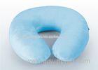 U Shaped Travel Neck Pillow Built-in Elastic Strap Makes REACH RoHs