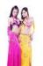 High class 5pc set sexy professional pink belly dance costumes for adult