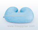 Unique Luxury Travel Neck Pillow with snap Sof Cotton-Comfort Covering Any Color