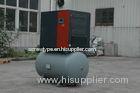 High Pressure Screw Type Small Air Compressors with Tank 22KW 30HP , CE / ISO / SGS Approved