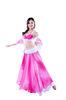 Multi print sexy professional belly dance costumes for women pink color