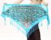 Professional Burnout velvet triangle diy belly dance hip scarf Sexy fashion