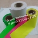 Custom Blue Tamper Evident Eggshell Sticker Papers colors destructible vinyl materials in rolls