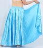 Custom long style performing satin belly dance skirt for Lady