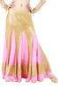 Chiffon piecing gorgeouslong belly dance skirts 360 degree length 92cm