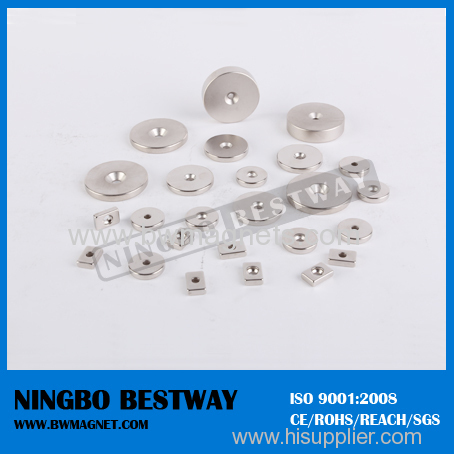 NdFeB Magnet with Screw hole