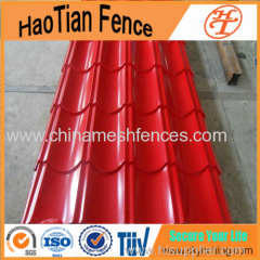 Colorful Temporary Steel Hoarding Used For Construction Sites