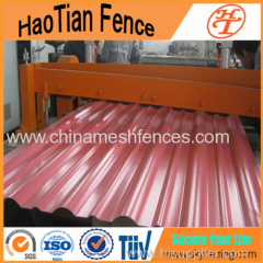 Colorful Temporary Steel Hoarding Used For Construction Sites