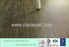 recycled weaving flooring anti-static pvc woven bedroom floor decrative material