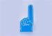 Customize Sports Foam Fingers Number One Silk Print , remove polyurethane from hands