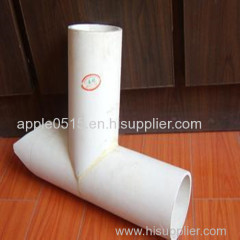 Customized 92 96 Alumina Ceramic Three Way Pipe/T-Branch
