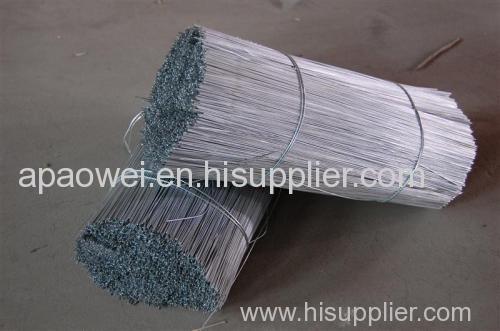 galvanized straight cut wire / annealed cut wire / straight cut stainless steel wire