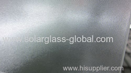 low iron prismatic tempered glass with high qualiy