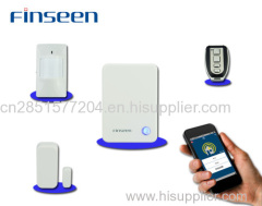 Smart cloud burglar ip based alarm security system