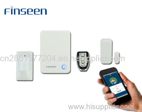 Cloud based ip alarm wireless home anti-theft secruity alarm system made in China