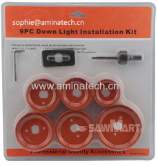 9PC Down Light Installation Kit