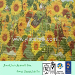 woven vinyl christmas placemats sunflower printed &3D printing table mat