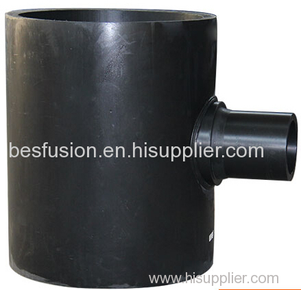 HDPE Segmented Reducing Tee PE Pipe Fittings