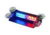 6W Linear Police Strobe Epistar LED Visor Light for auto truck trailer with Window Mount