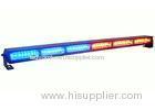 Customized 720mm Blue Red Signal directional Led warning light bar with Screw Mounting