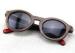 Handmade Custom Sun Glasses , Wood Framed Sunglasses Bamboo Eyewear Fashion