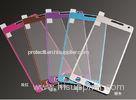 White Blue Titanium Alloy Tempered Glass Samsung S6 Screen Protection