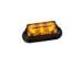 U Type Decorative LED Lighthead , Amber vehicle strobe warning lights Screw installation