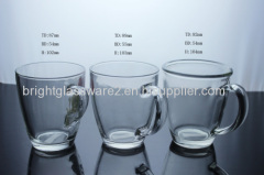 High quality Drinking Glassware&glass Beer Mugs with handle