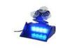 Blue Emergency Vehicles Warning LED Visor Light , vehicle led strobe lights