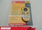 30m/s 65MPH LCD Digital Hand-held Wind Speed Gauge Meter Measure Anemometer Thermometer