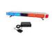 Vehicle 47" Red , Blue LED Strobe Light bar warning lights With Speaker and Siren