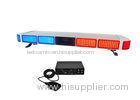 Vehicle 47" Red , Blue LED Strobe Light bar warning lights With Speaker and Siren