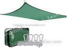 Dark Green HDPE Sun Shade Sails / Outdoor Shade Cloth for Canopy or Patio High Shade Rate