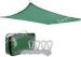 Dark Green HDPE Sun Shade Sails / Outdoor Shade Cloth for Canopy or Patio High Shade Rate