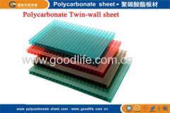 polycarbonate hollow sheet building material