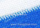 HDPE Plastic Balcony Shade Net Colored Balcony Privacy Fence Netting Blue & White Stripe