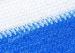 HDPE Plastic Balcony Shade Net Colored Balcony Privacy Fence Netting Blue & White Stripe