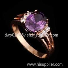 Zircon Copper Ring GSJ0029