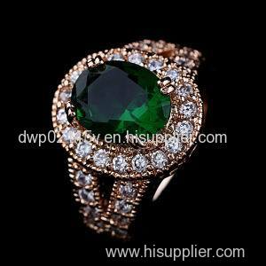 Zircon Copper Ring GSJ0026