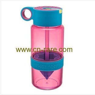 Fashion kids water bottles 500ml children water bottles plastic girl bottle with straw