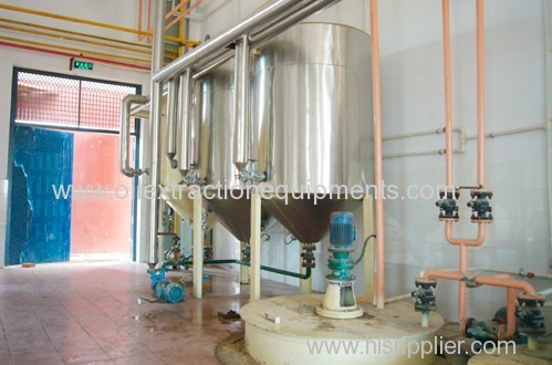 Best cooking oil refinery machine/ rice bran oil refining equipment