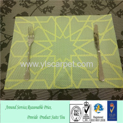 mesh placemats pvcwoven fabric placemat food serving placemats