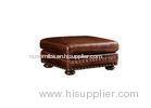 Office leather Luxury square Chaise Lounge Chair customize furniture